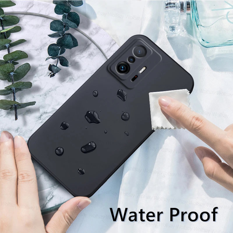 Luxury Liquid Silicone Case for Xiaomi