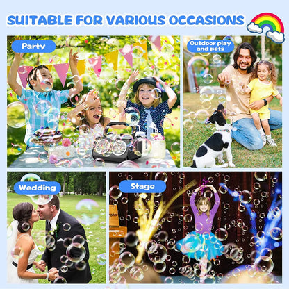 Portable Automatic Bubble Machine