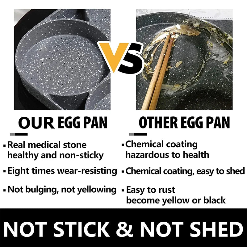 4-Cups Egg Frying Pan