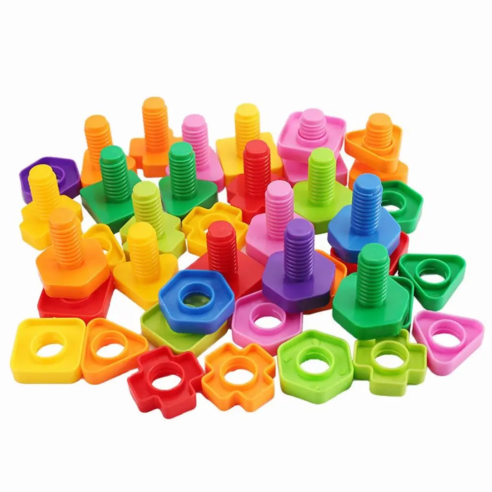 Screw Building Blocks For Children