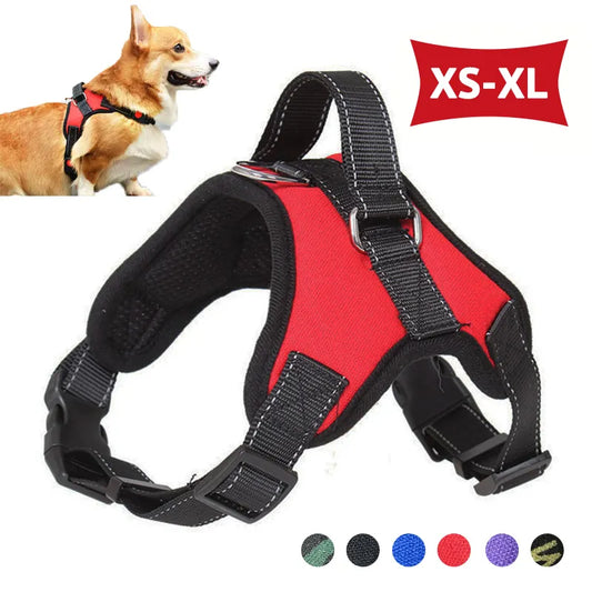 Chest Reflective Adjustable Dog Harness