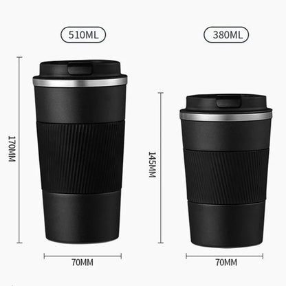 380ml/510ml Double Stainless Steel Coffee Thermos Mug