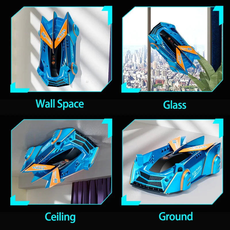 Anti-gravity Wall Climbing Race Car
