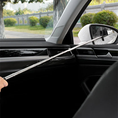 Car Stainless Steel Telescopic Mirror Wiper