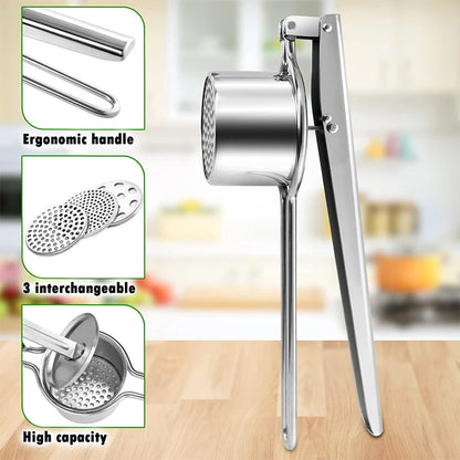 Stainless Steel Potato Squeezer