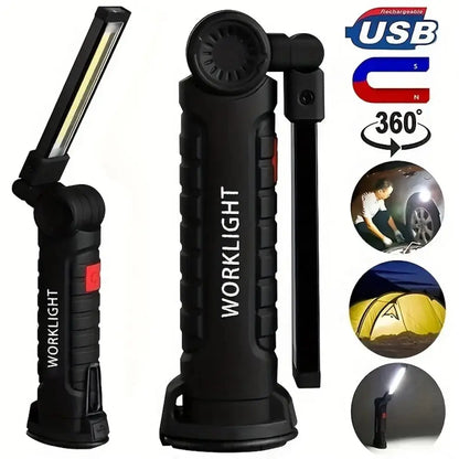 USB Rechargeable Camping Flashlight