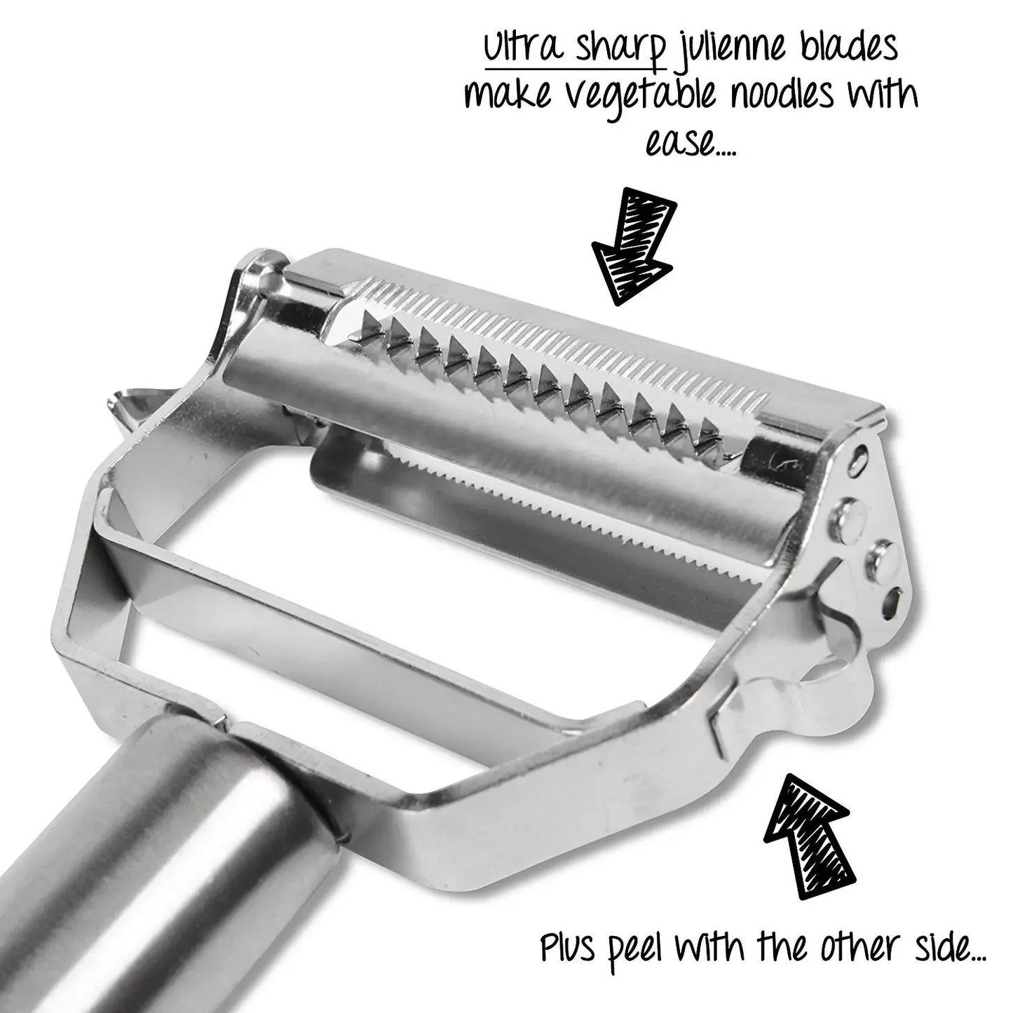 Stainless Steel Multifunction Vegetable Peeler