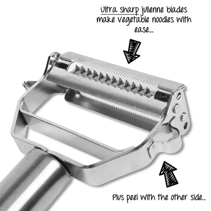 Stainless Steel Multifunction Vegetable Peeler