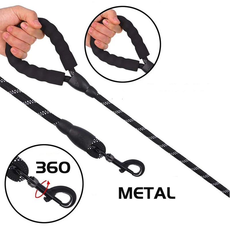 Reinforced Leashes for Dogs