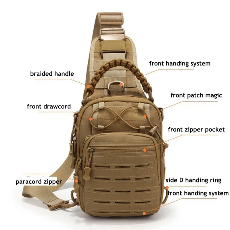 900D Tactical Shoulder Bag for Men