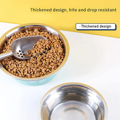 Stainless Steel Non-slip Dog Bowls