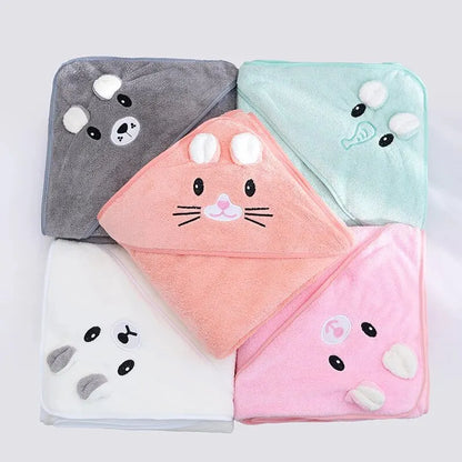 Soft Fleece Baby Bath Towel