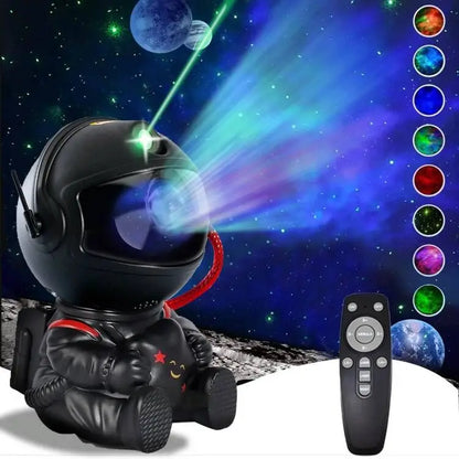 Astronaut Galaxy Night Light Projector