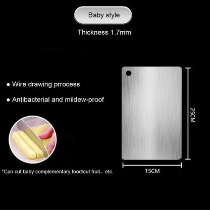 Stainless Steel Kitchen Chopping Board