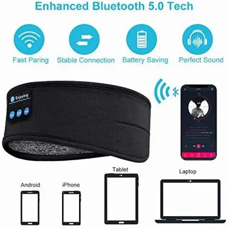 Bluetooth Sleeping Headphones Mask