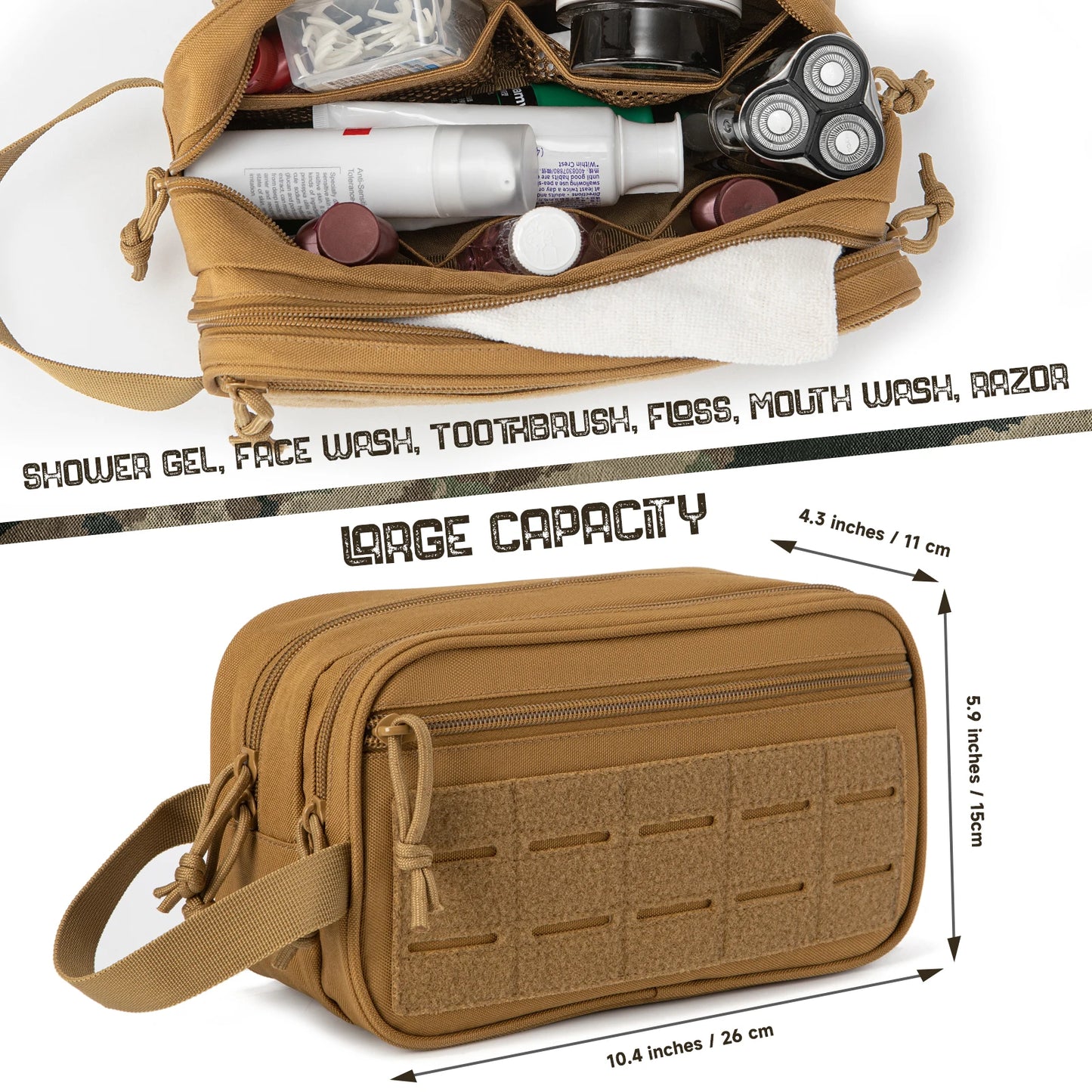 Tactical Toiletry Bag