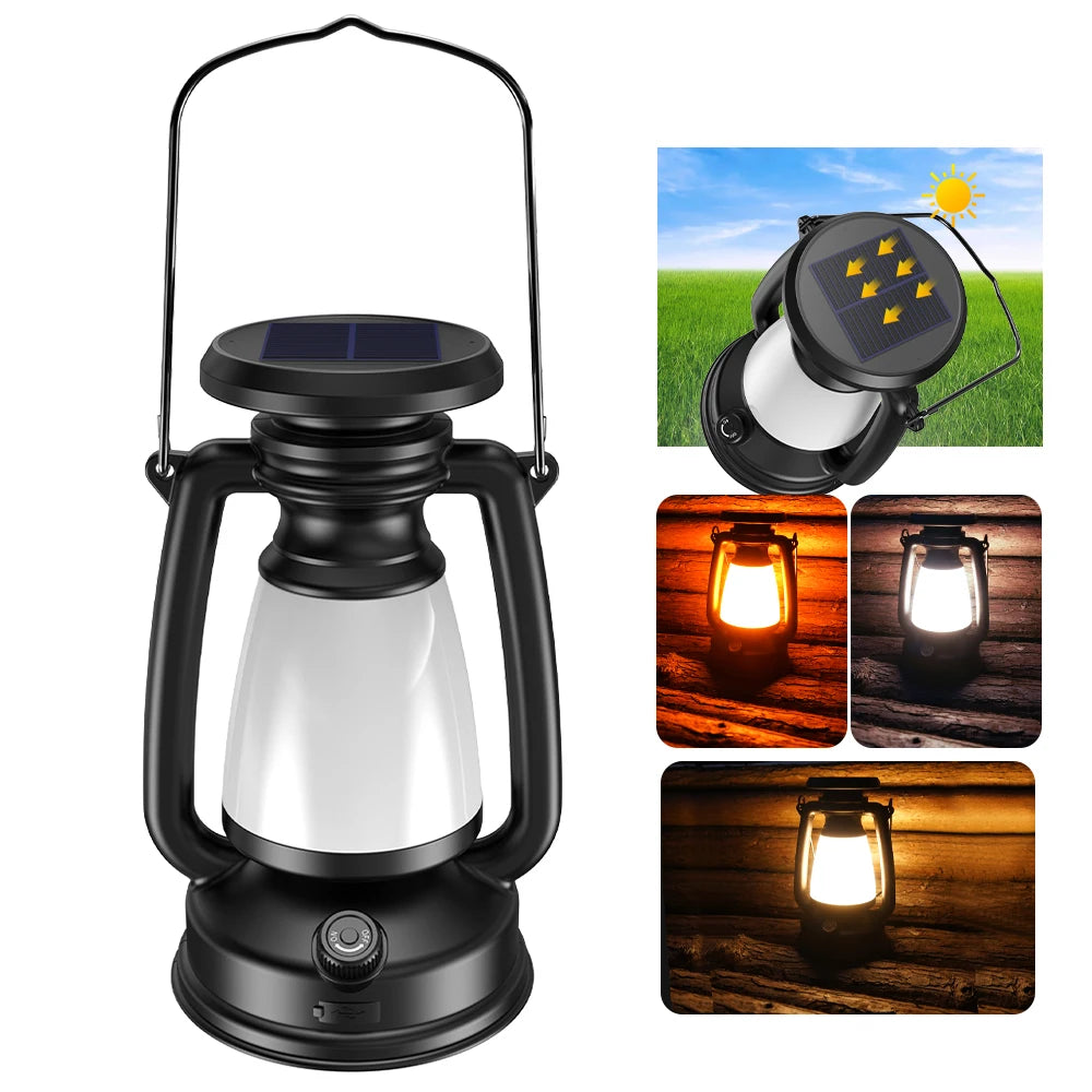 USB Rechargeable Camping Portable Hanging Lantern