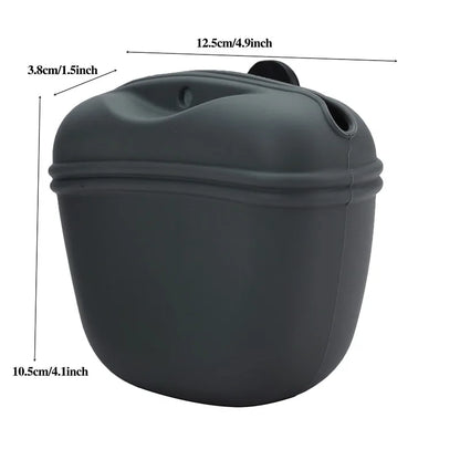Silicone Dog Portable Treat Bag