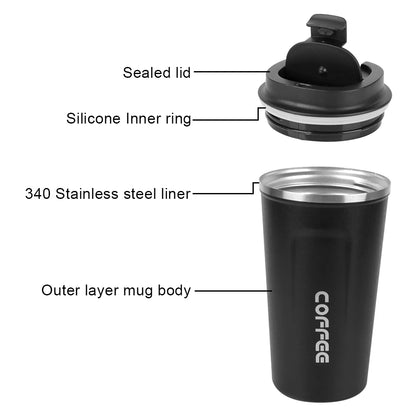 Stainless Steel Thermo Coffee Cup