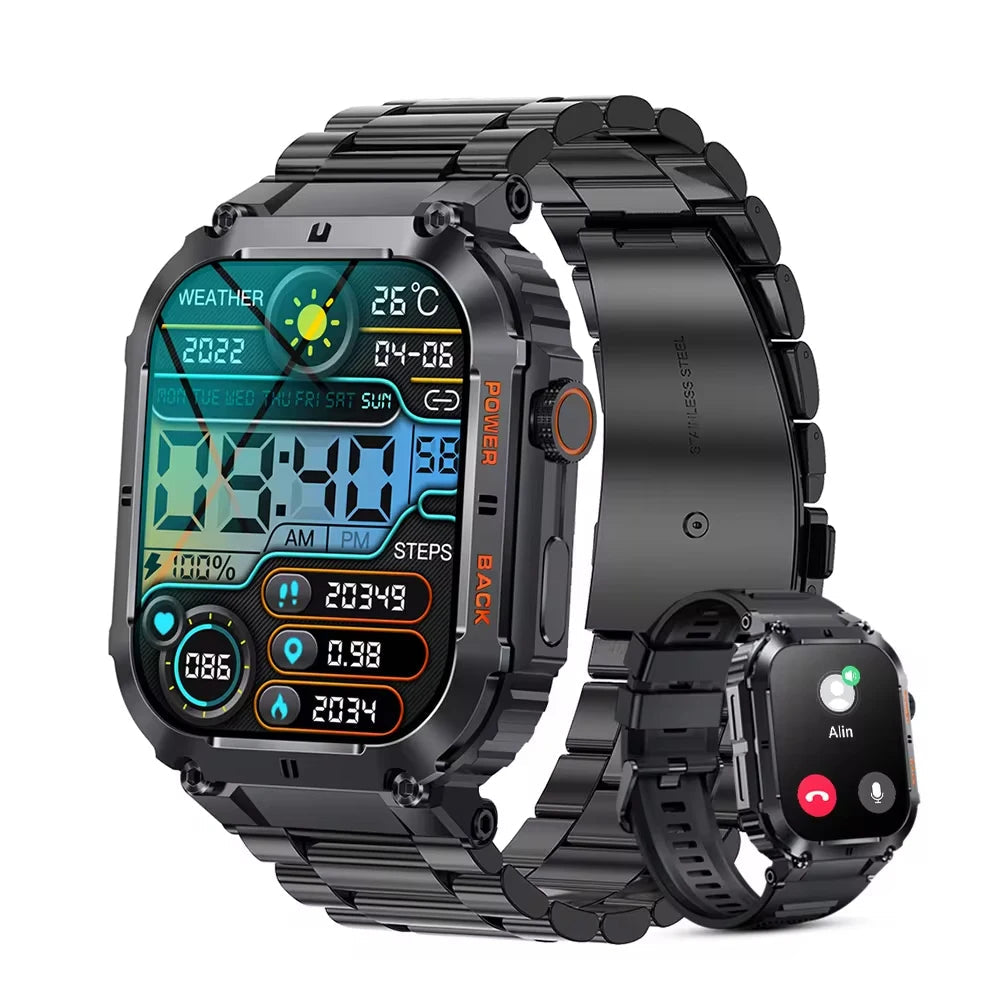 1.96-Inch Bluetooth Call Smart Watch