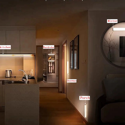Wireless Sensor LED Night Light Lamp