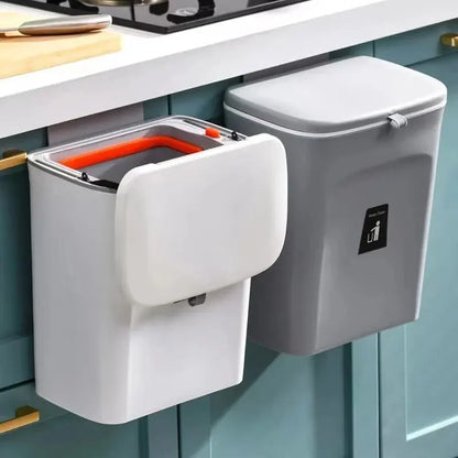 7/9L Wall Hanging Garbage Bin