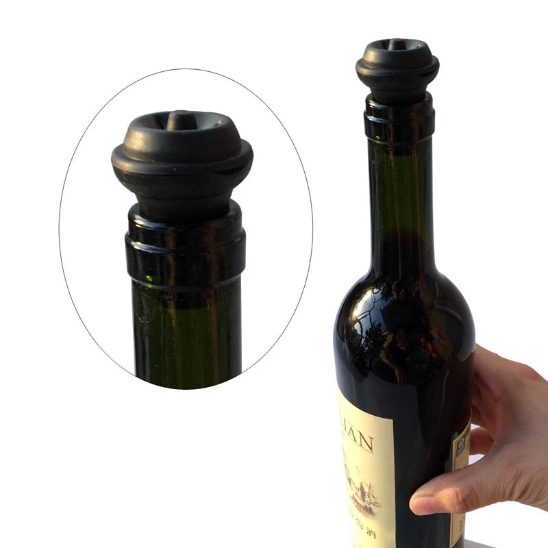 Stainless Steel Pumping Wine Stopper