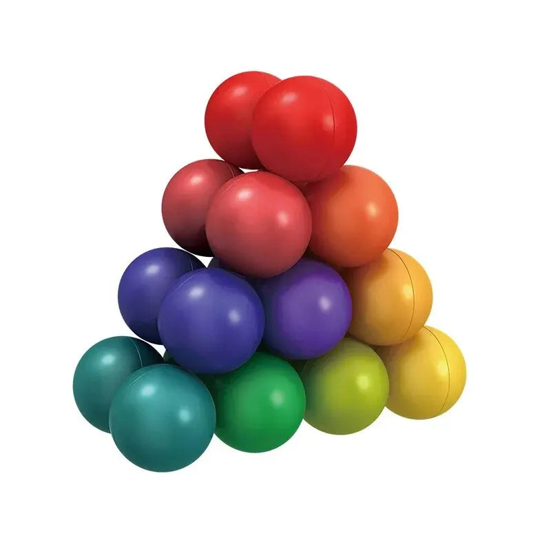 3D Rotating Educational Balls For Stress Relief