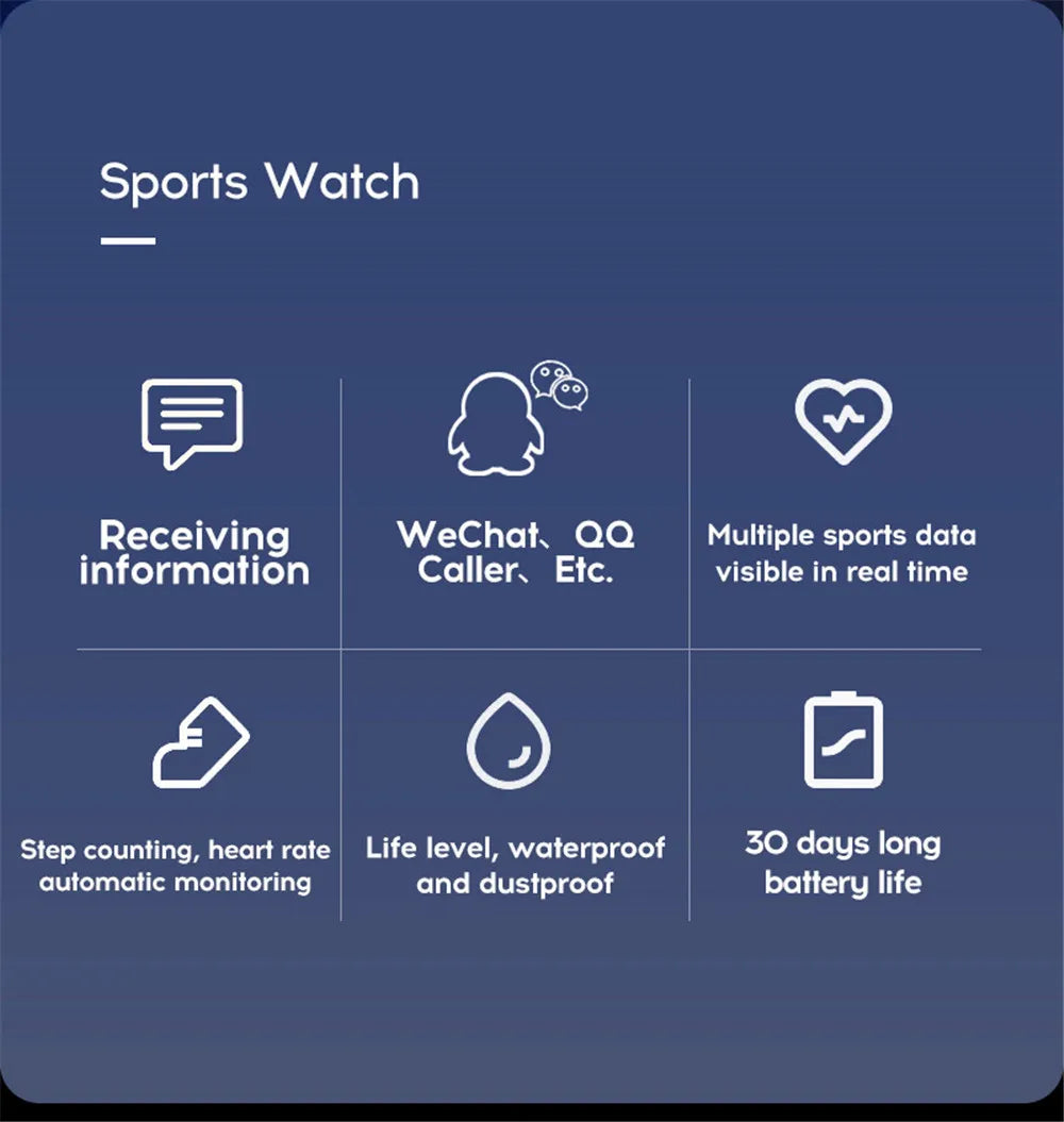 D13 Fitness Smart Watch