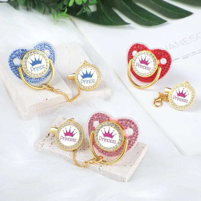Bpa Free Silicone Luxury Crown Pacifier