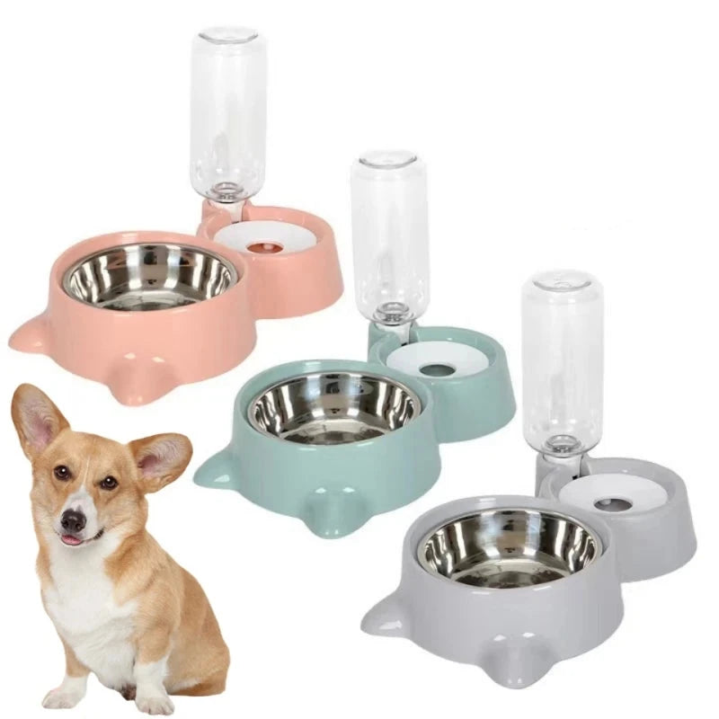 Dog Bowl with Water Dispenser