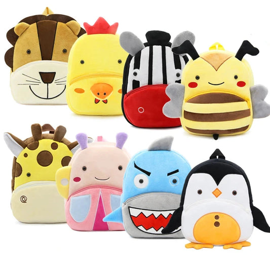 Cartoon Cute Plush Backpack