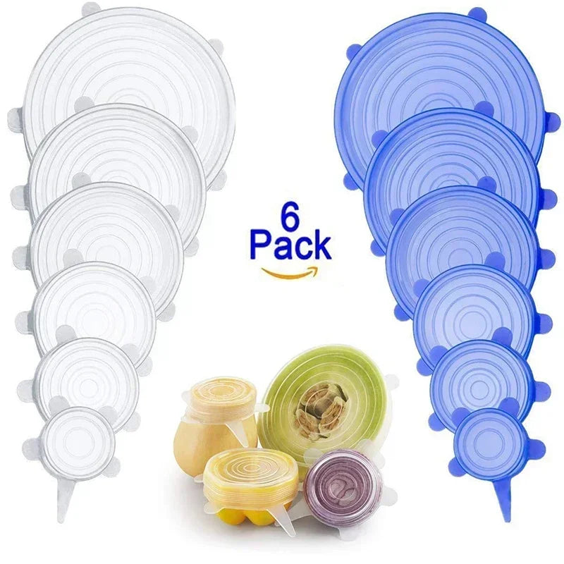 Adjustable Elastic Silicone Food Cover