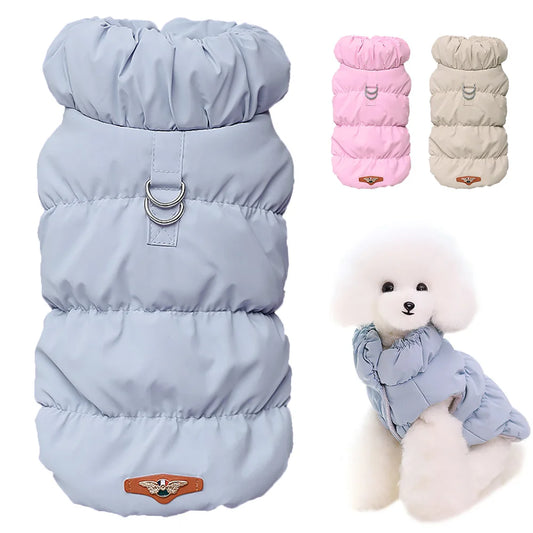 Winter Soft Warm Dog Clothes