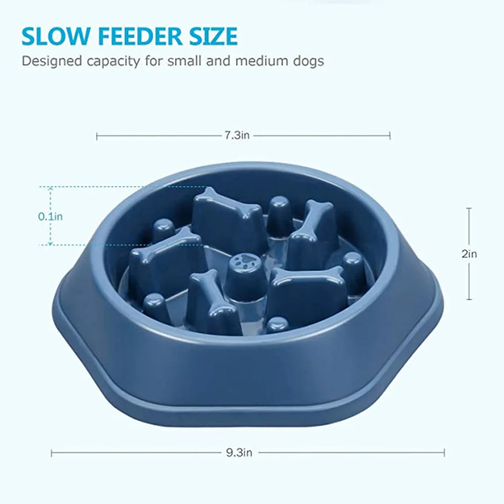 Dog Slow Feeder Bowl