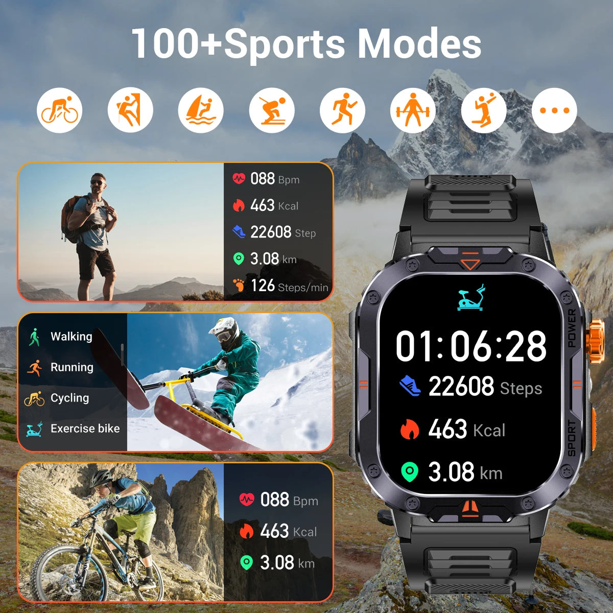 2.0" Smart Watch
