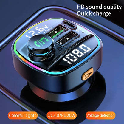 Bluetooth 5.0 FM Car Transmitter