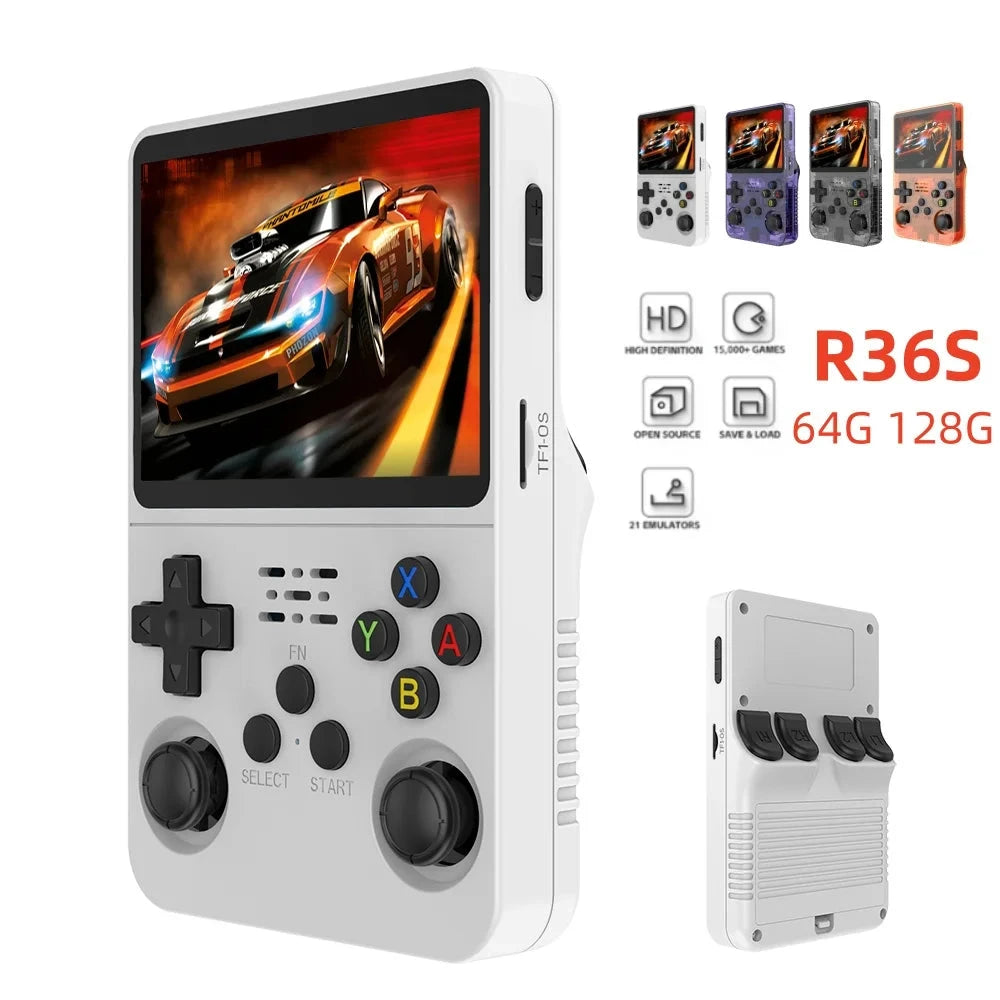 R36S Retro Handheld Video Game Console