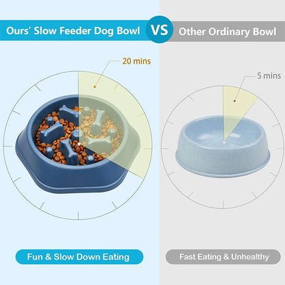 Dog Slow Feeder Bowl