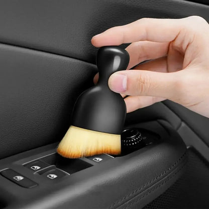 2 Pcs Car Interior Dust Sweeping Soft Brush