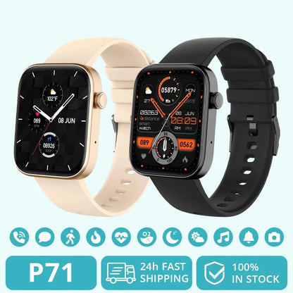 P71 Voice Calling Smart watch