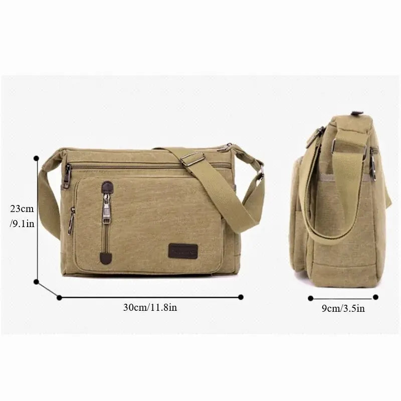 Canvas Shoulder Bag