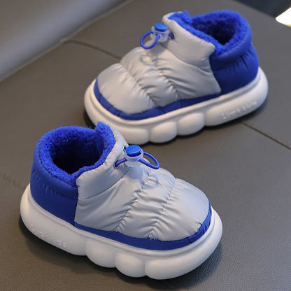 Winter Waterproof Cotton Slippers for Kids