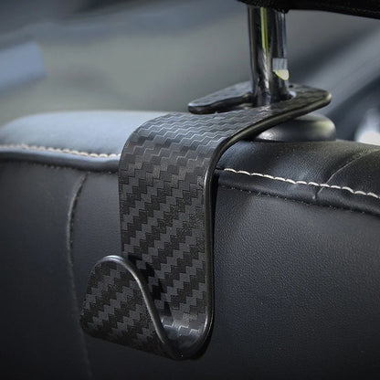 Carbon Fibre Car Seat Hooks