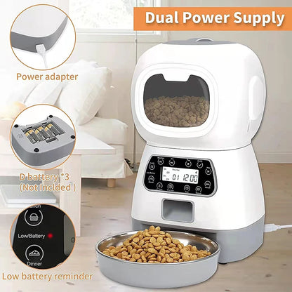 3.5L Automatic Smart Food Feeder