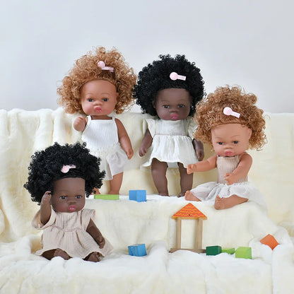 Newborn African Doll Baby