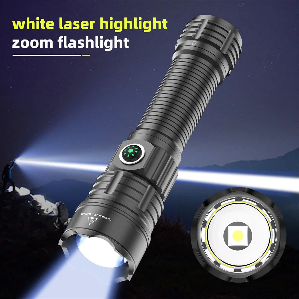 Ultra Powerful USB Rechargeable Flashlight