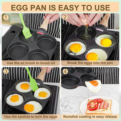 4-Cups Egg Frying Pan