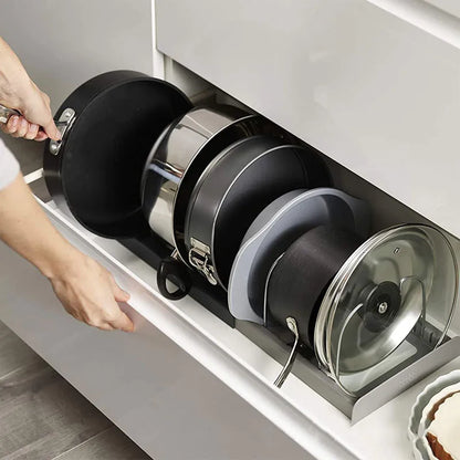 Stainless Steel Kitchen Organizers for Pots and Pans