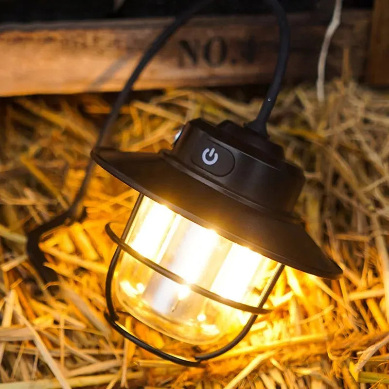 LED Camping Retro Hanging Lamp